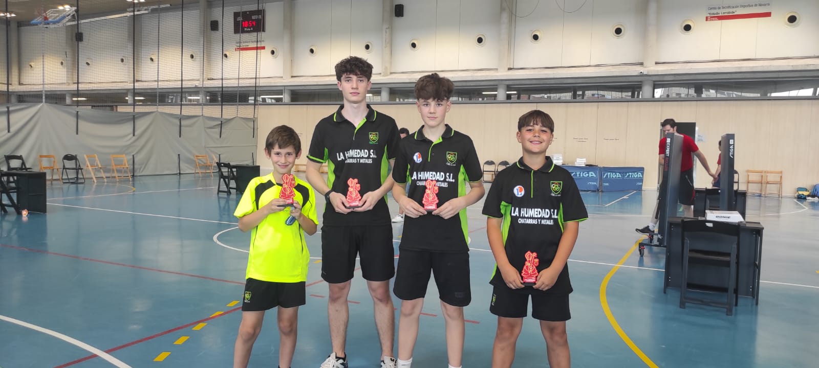 Podios navarros en el III Challenger Junior Norte, celebrado en Pamplona